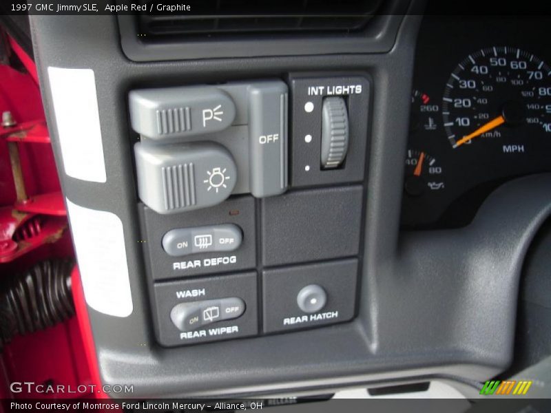 Apple Red / Graphite 1997 GMC Jimmy SLE