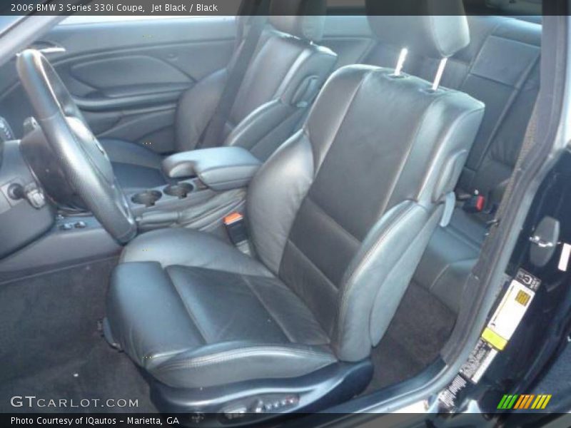 Jet Black / Black 2006 BMW 3 Series 330i Coupe