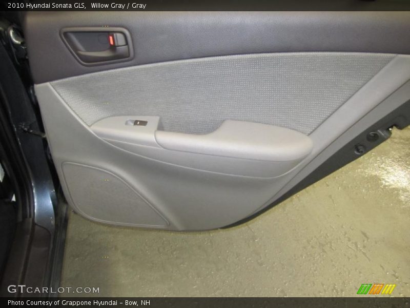 Willow Gray / Gray 2010 Hyundai Sonata GLS