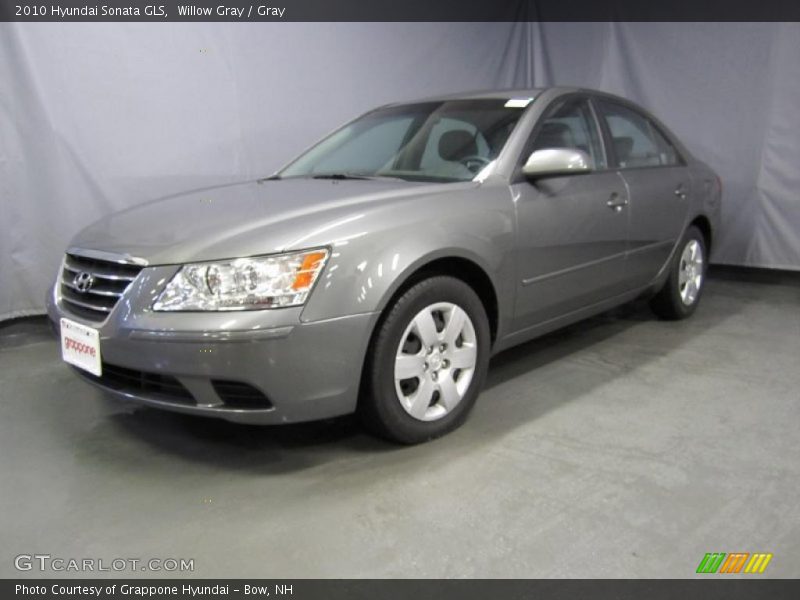 Willow Gray / Gray 2010 Hyundai Sonata GLS