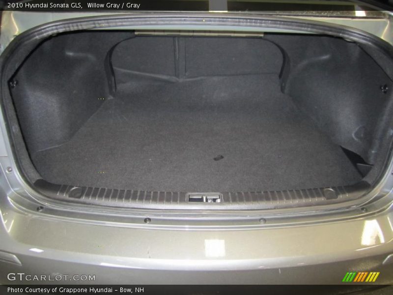 Willow Gray / Gray 2010 Hyundai Sonata GLS