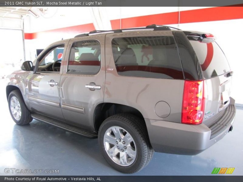Mocha Steel Metallic / Light Tan 2011 GMC Yukon SLT