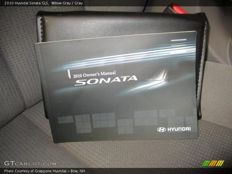 Willow Gray / Gray 2010 Hyundai Sonata GLS