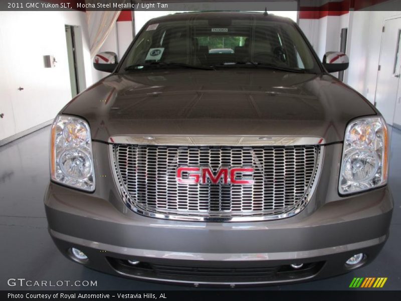 Mocha Steel Metallic / Light Tan 2011 GMC Yukon SLT