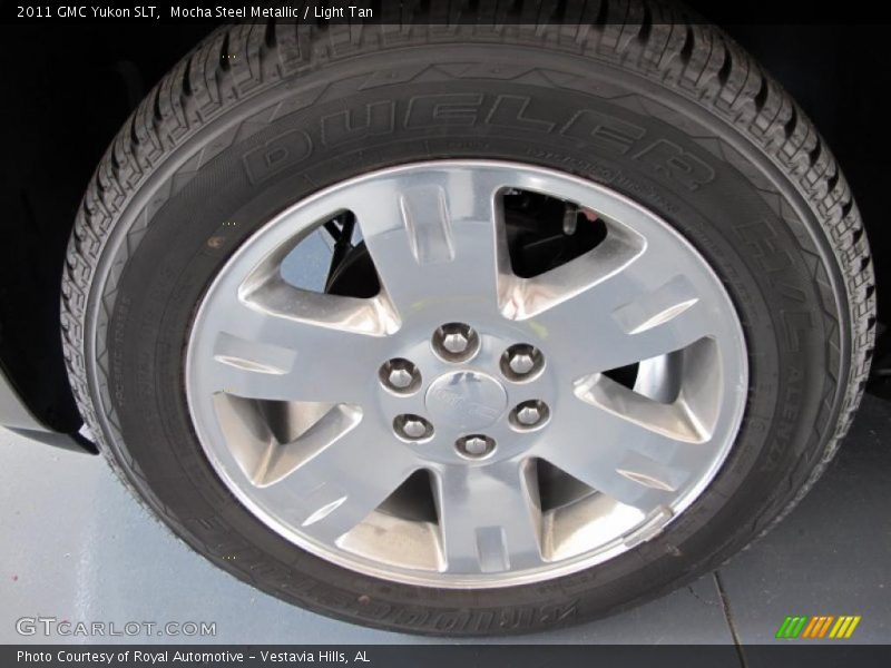 Mocha Steel Metallic / Light Tan 2011 GMC Yukon SLT