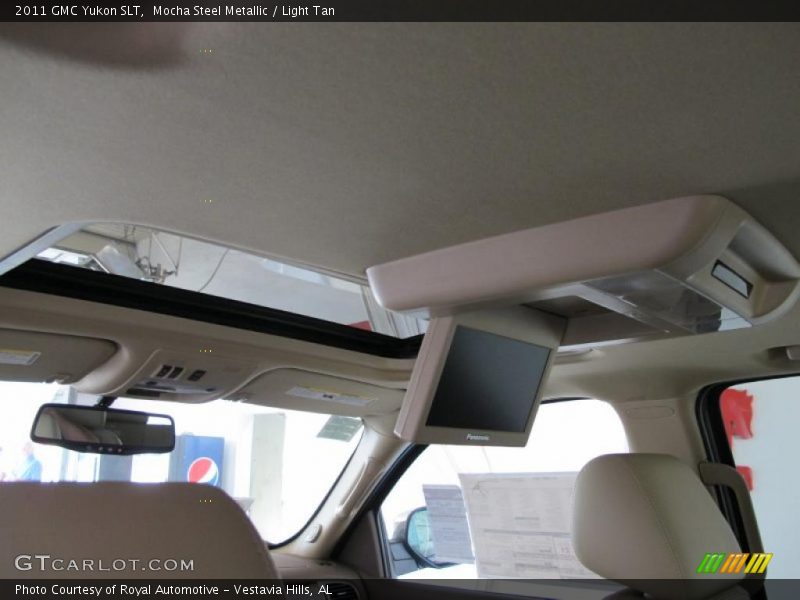 Mocha Steel Metallic / Light Tan 2011 GMC Yukon SLT
