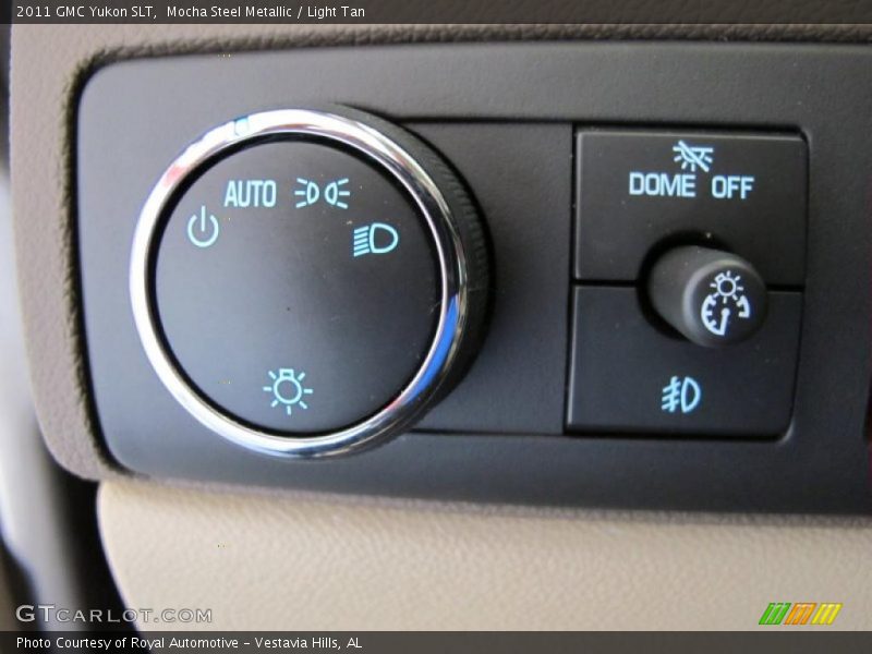Mocha Steel Metallic / Light Tan 2011 GMC Yukon SLT