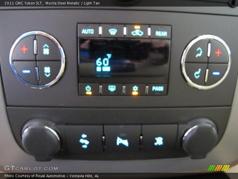 Mocha Steel Metallic / Light Tan 2011 GMC Yukon SLT