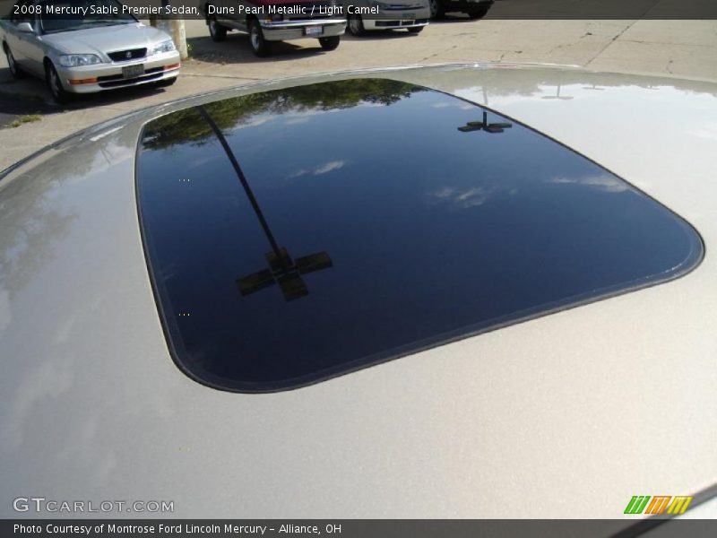 Dune Pearl Metallic / Light Camel 2008 Mercury Sable Premier Sedan