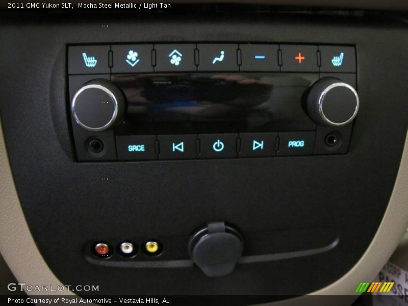 Mocha Steel Metallic / Light Tan 2011 GMC Yukon SLT