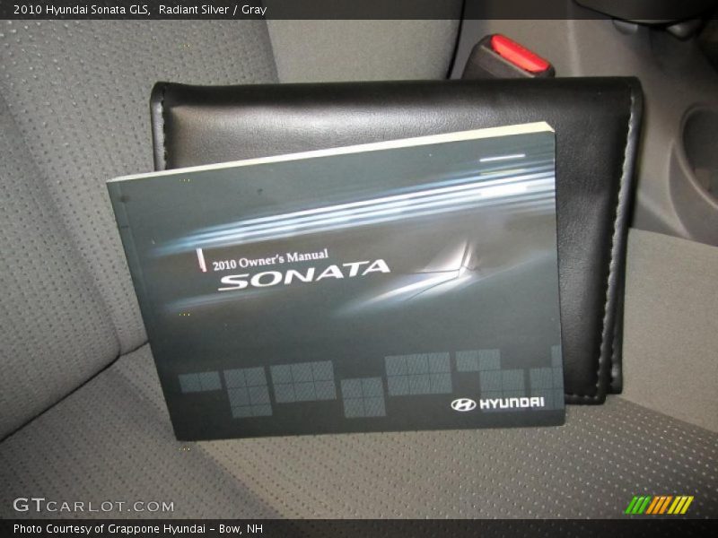 Radiant Silver / Gray 2010 Hyundai Sonata GLS