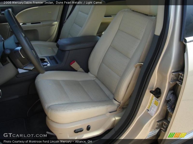 Dune Pearl Metallic / Light Camel 2008 Mercury Sable Premier Sedan