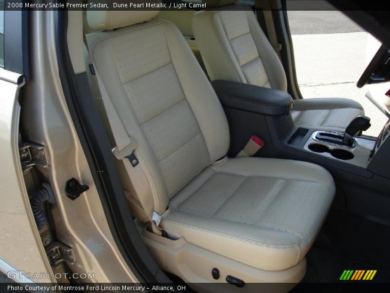 Dune Pearl Metallic / Light Camel 2008 Mercury Sable Premier Sedan