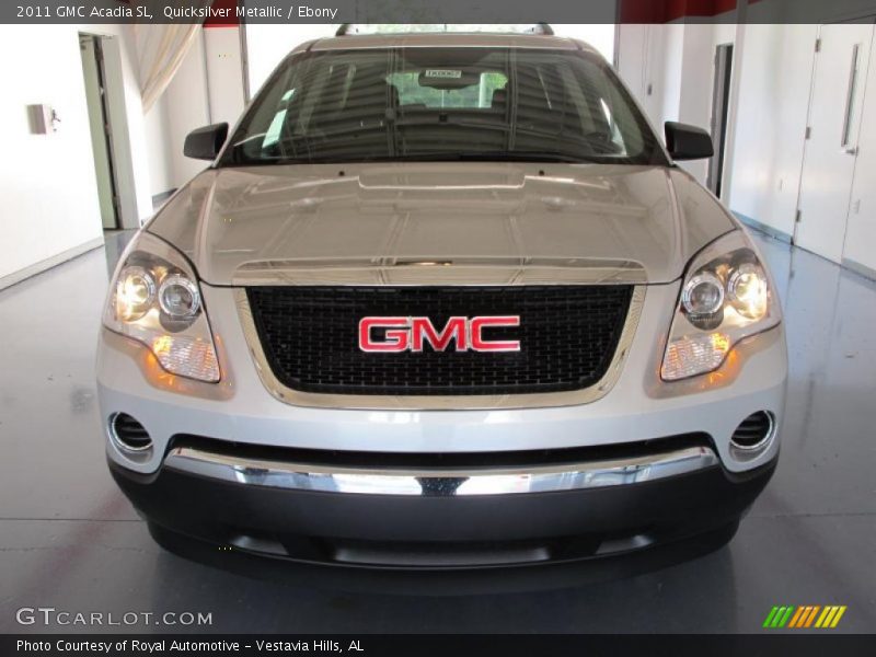 Quicksilver Metallic / Ebony 2011 GMC Acadia SL