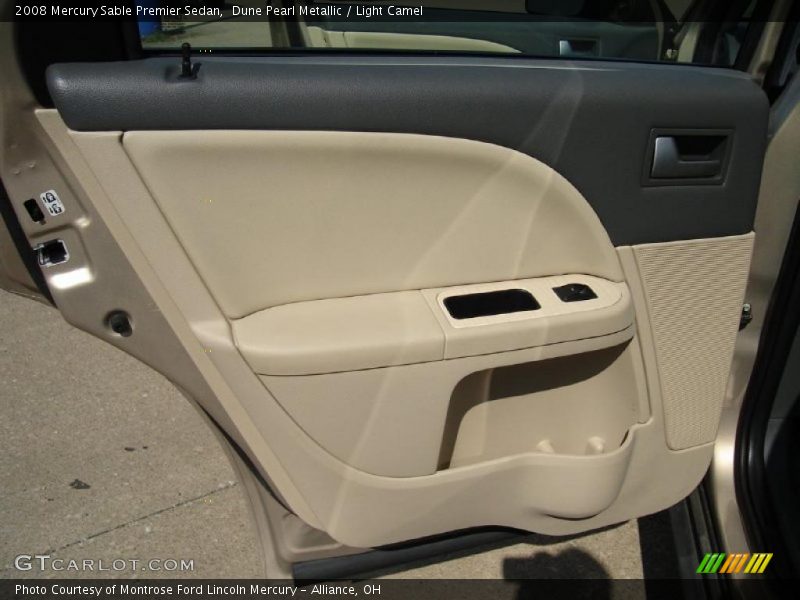 Dune Pearl Metallic / Light Camel 2008 Mercury Sable Premier Sedan