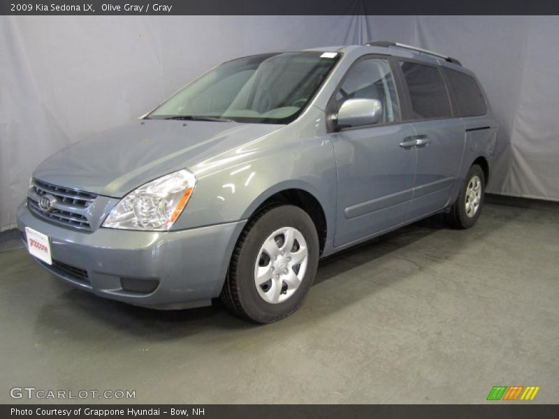 Olive Gray / Gray 2009 Kia Sedona LX