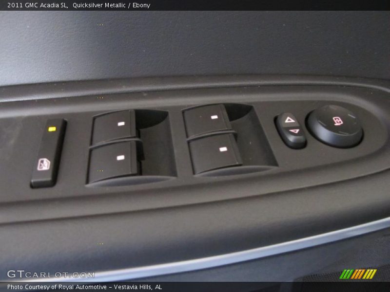 Quicksilver Metallic / Ebony 2011 GMC Acadia SL
