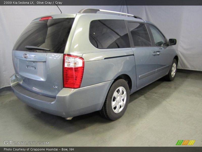 Olive Gray / Gray 2009 Kia Sedona LX