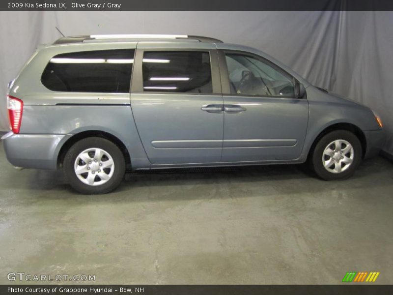 Olive Gray / Gray 2009 Kia Sedona LX