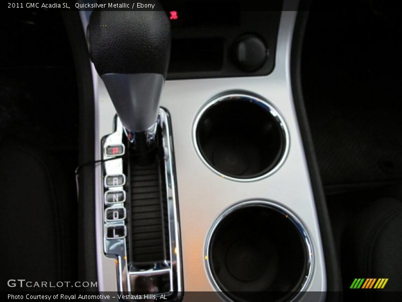Quicksilver Metallic / Ebony 2011 GMC Acadia SL
