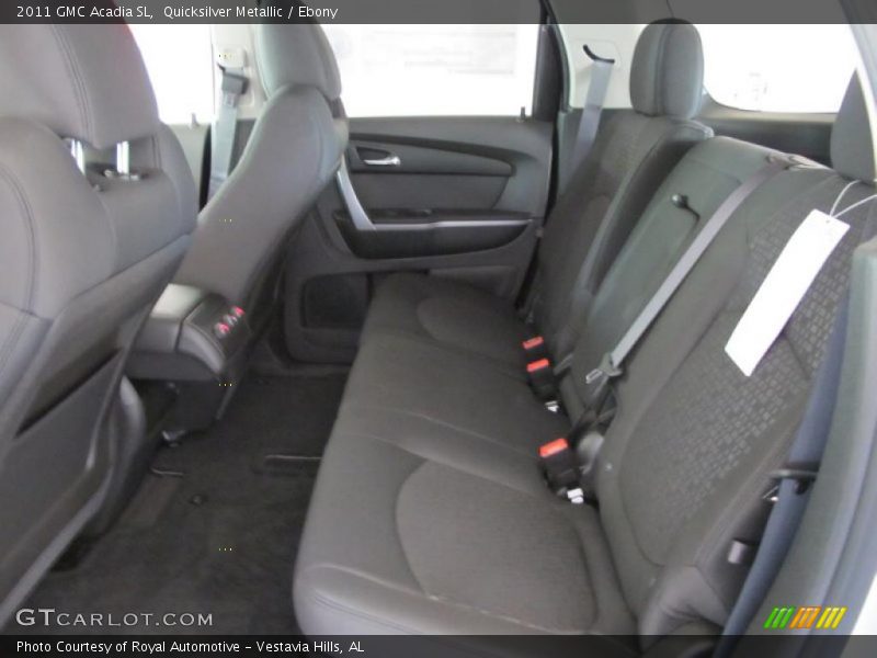 Quicksilver Metallic / Ebony 2011 GMC Acadia SL