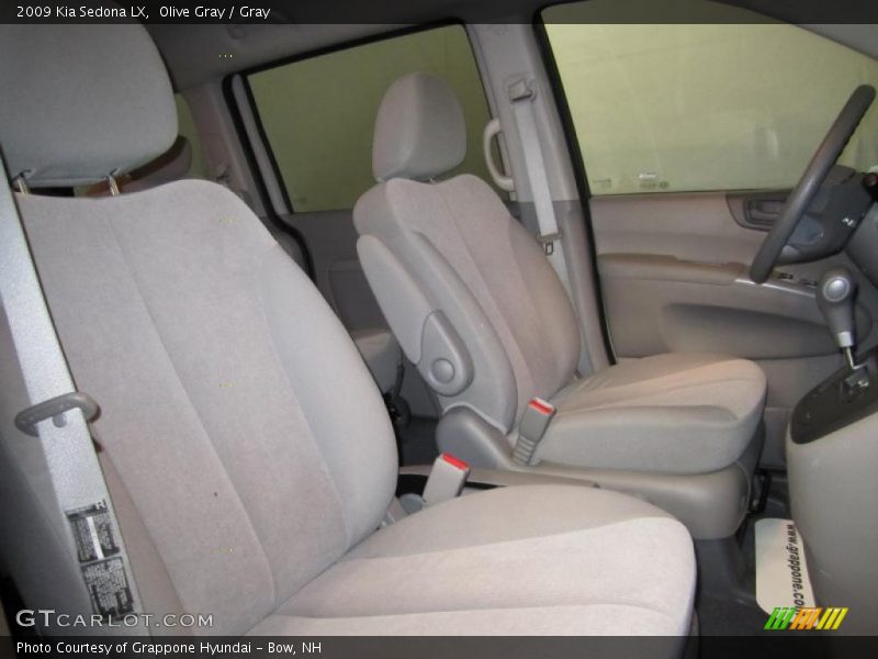 Olive Gray / Gray 2009 Kia Sedona LX
