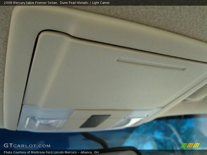 Dune Pearl Metallic / Light Camel 2008 Mercury Sable Premier Sedan