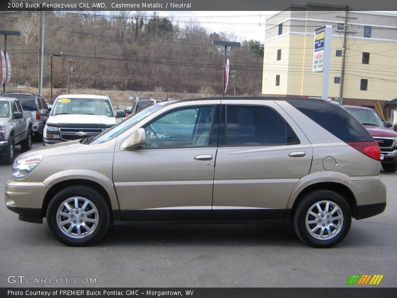 Cashmere Metallic / Neutral 2006 Buick Rendezvous CXL AWD