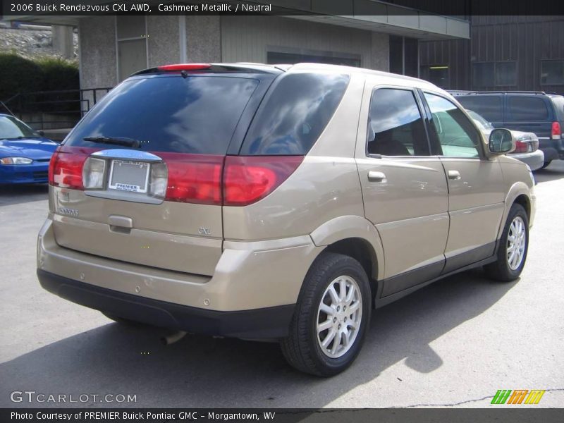 Cashmere Metallic / Neutral 2006 Buick Rendezvous CXL AWD