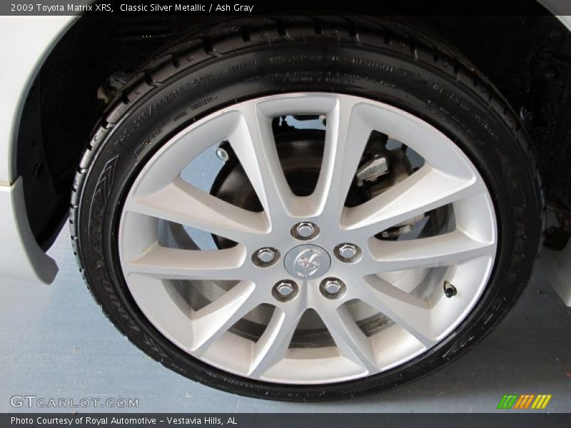 Classic Silver Metallic / Ash Gray 2009 Toyota Matrix XRS