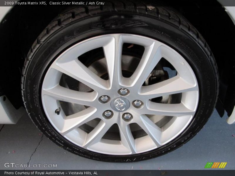Classic Silver Metallic / Ash Gray 2009 Toyota Matrix XRS