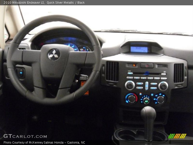 Quick Silver Metallic / Black 2010 Mitsubishi Endeavor LS