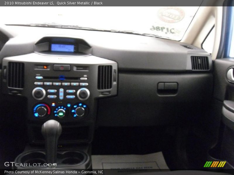 Quick Silver Metallic / Black 2010 Mitsubishi Endeavor LS