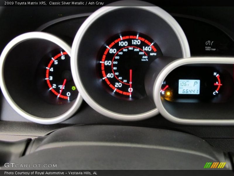Classic Silver Metallic / Ash Gray 2009 Toyota Matrix XRS