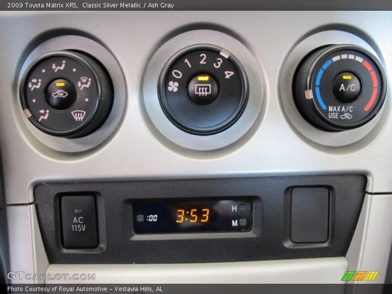 Classic Silver Metallic / Ash Gray 2009 Toyota Matrix XRS