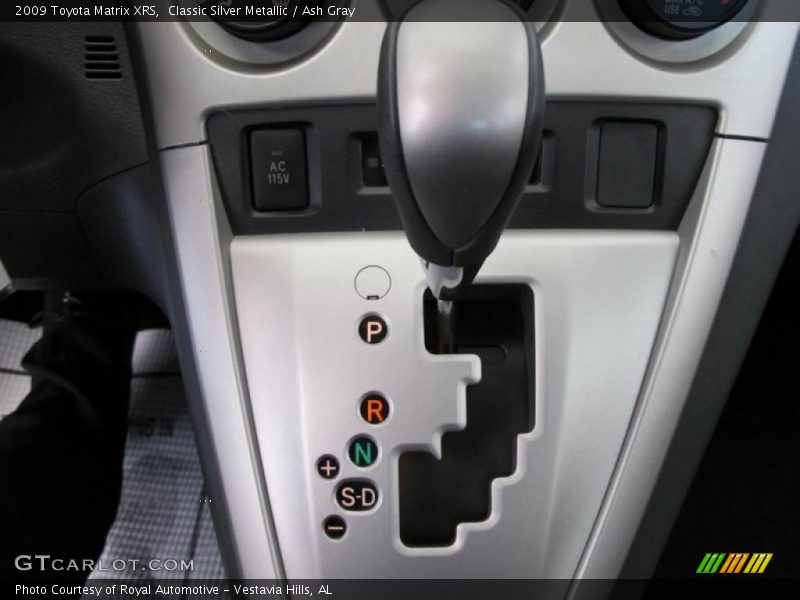Classic Silver Metallic / Ash Gray 2009 Toyota Matrix XRS