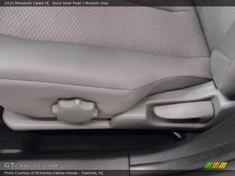 Quick Silver Pearl / Medium Gray 2010 Mitsubishi Galant FE