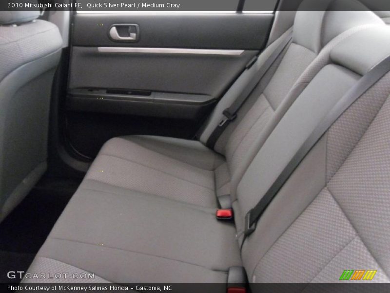 Quick Silver Pearl / Medium Gray 2010 Mitsubishi Galant FE
