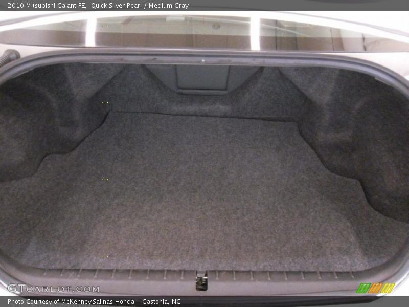 Quick Silver Pearl / Medium Gray 2010 Mitsubishi Galant FE