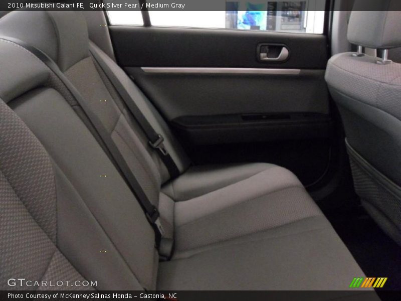 Quick Silver Pearl / Medium Gray 2010 Mitsubishi Galant FE