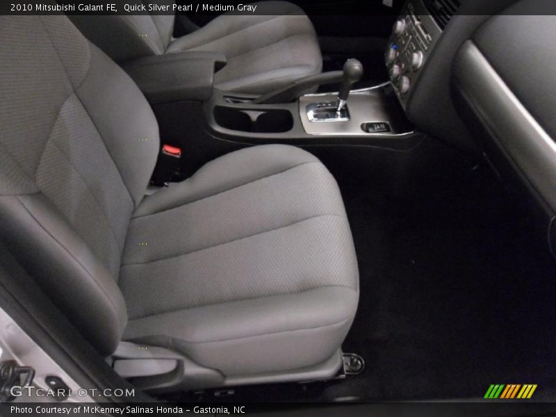 Quick Silver Pearl / Medium Gray 2010 Mitsubishi Galant FE