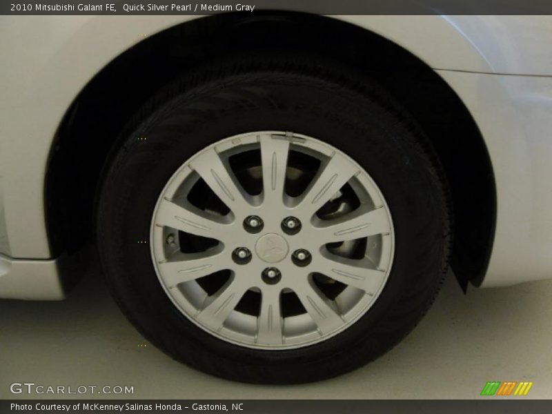 Quick Silver Pearl / Medium Gray 2010 Mitsubishi Galant FE