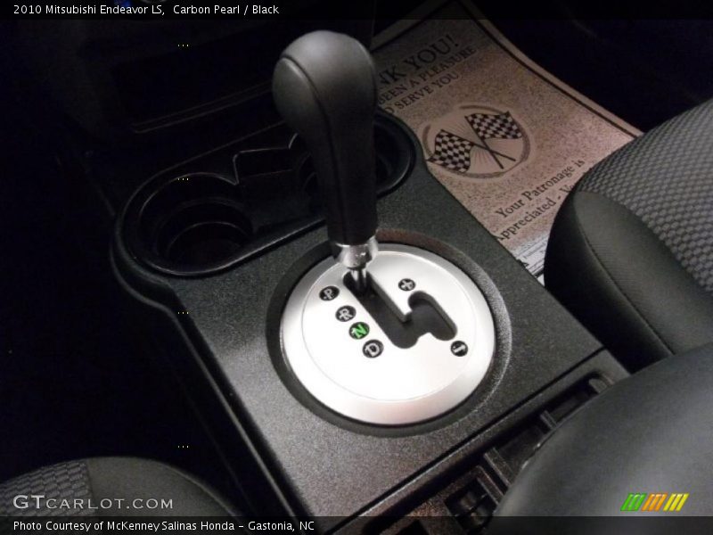 Carbon Pearl / Black 2010 Mitsubishi Endeavor LS