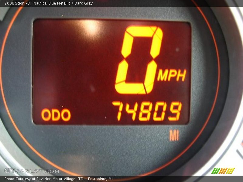 Nautical Blue Metallic / Dark Gray 2008 Scion xB