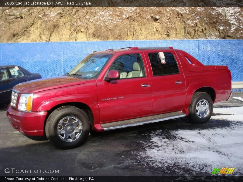 Red E / Shale 2005 Cadillac Escalade EXT AWD