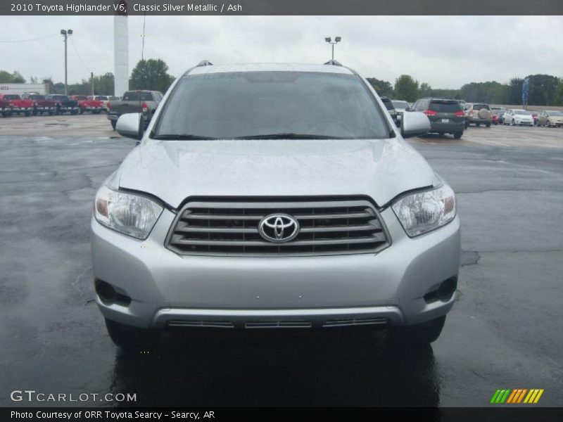 Classic Silver Metallic / Ash 2010 Toyota Highlander V6