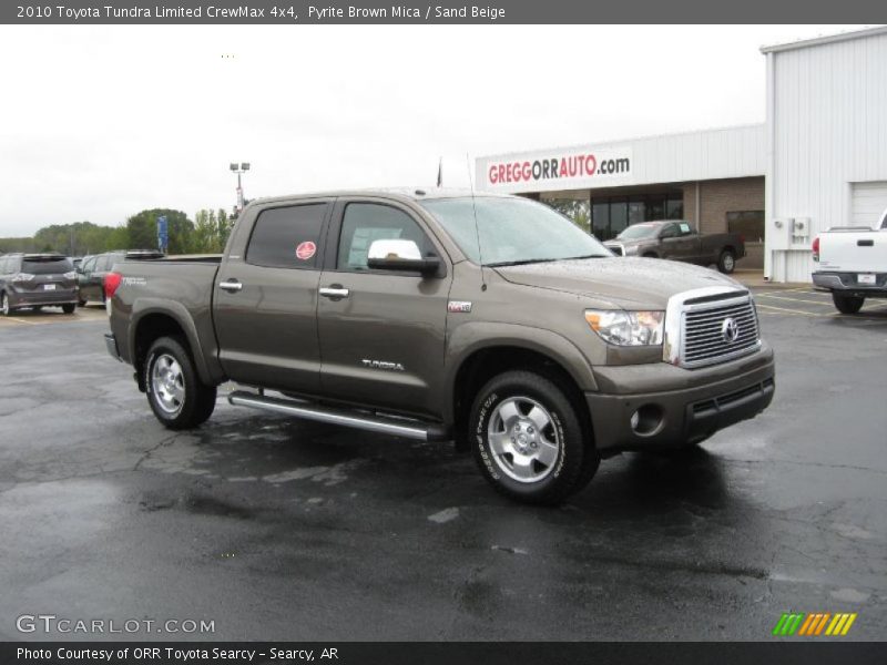 Pyrite Brown Mica / Sand Beige 2010 Toyota Tundra Limited CrewMax 4x4
