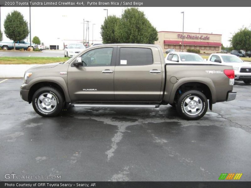 Pyrite Brown Mica / Sand Beige 2010 Toyota Tundra Limited CrewMax 4x4