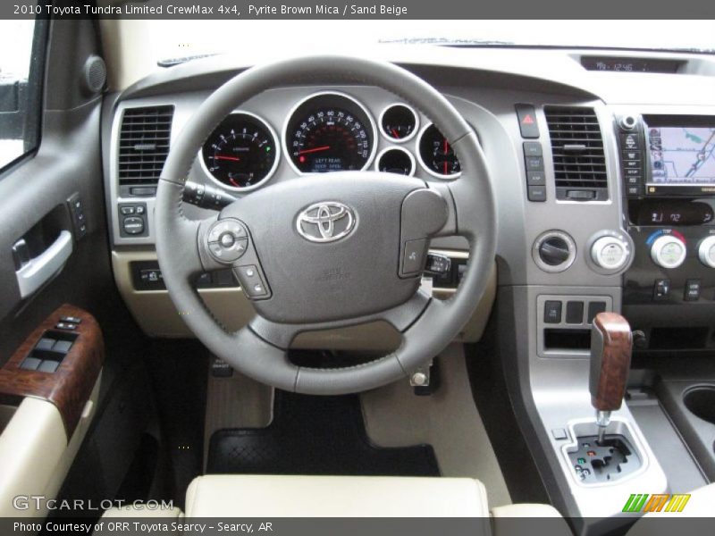 Pyrite Brown Mica / Sand Beige 2010 Toyota Tundra Limited CrewMax 4x4