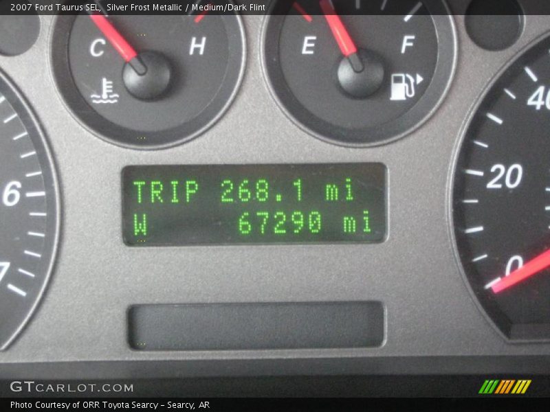 Silver Frost Metallic / Medium/Dark Flint 2007 Ford Taurus SEL